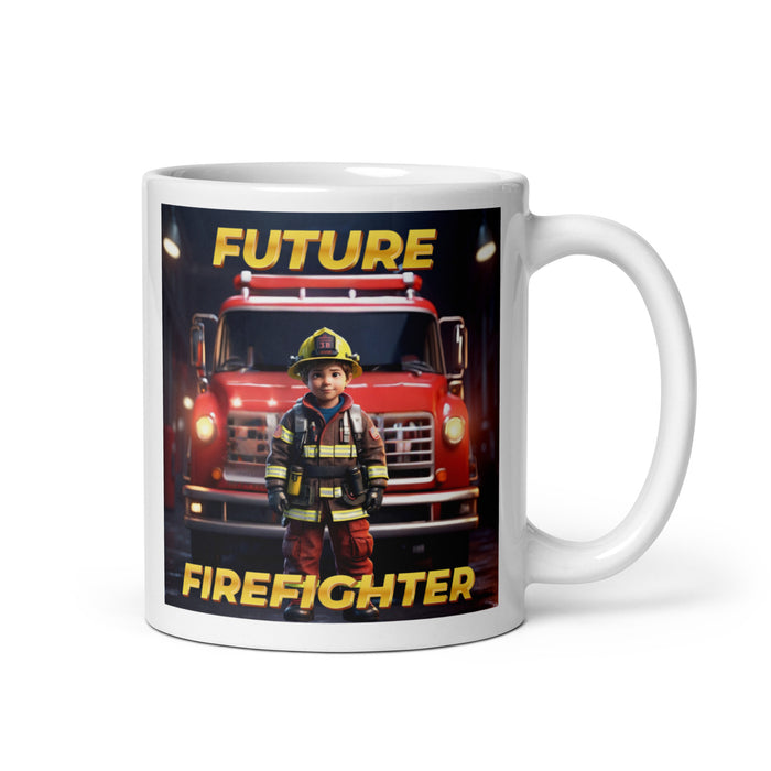 Future Firefighter - White Glossy Mug - 10110501