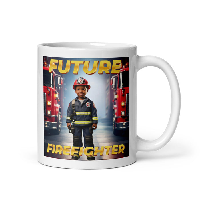 Future Firefighter 4 - White Glossy Mug - 10140501