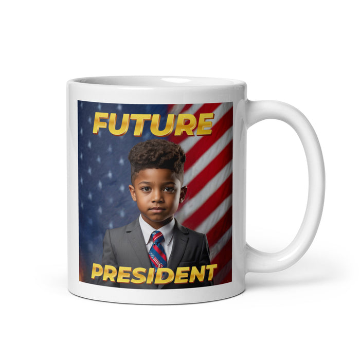 Future President 4 - White Glossy Mug - 10440501