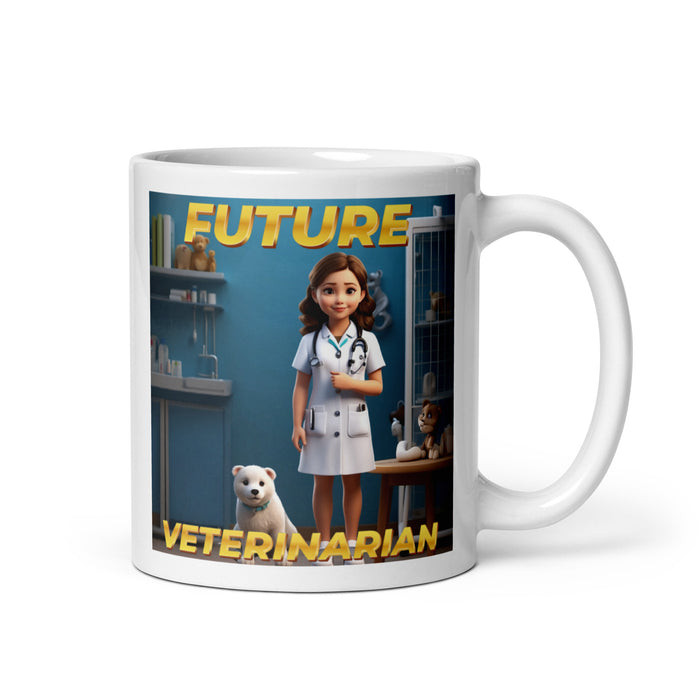 Future Veterinarian 2 - White Glossy Mug - 10620501