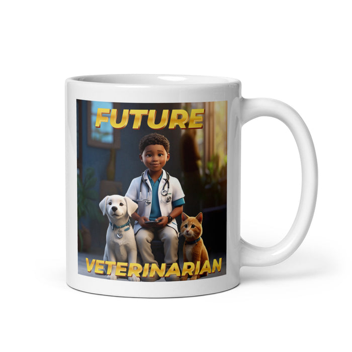 Future Veterinarian 4 - White Glossy Mug - 10640501