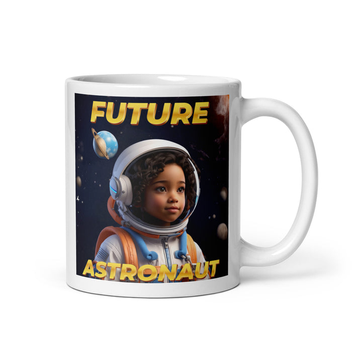 Future Astronaut 3 - White Glossy Mug - 10730501