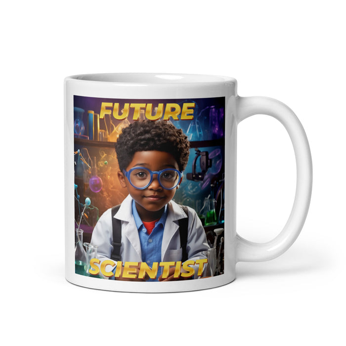 Future Scientist 4 - White Glossy Mug - 10840501