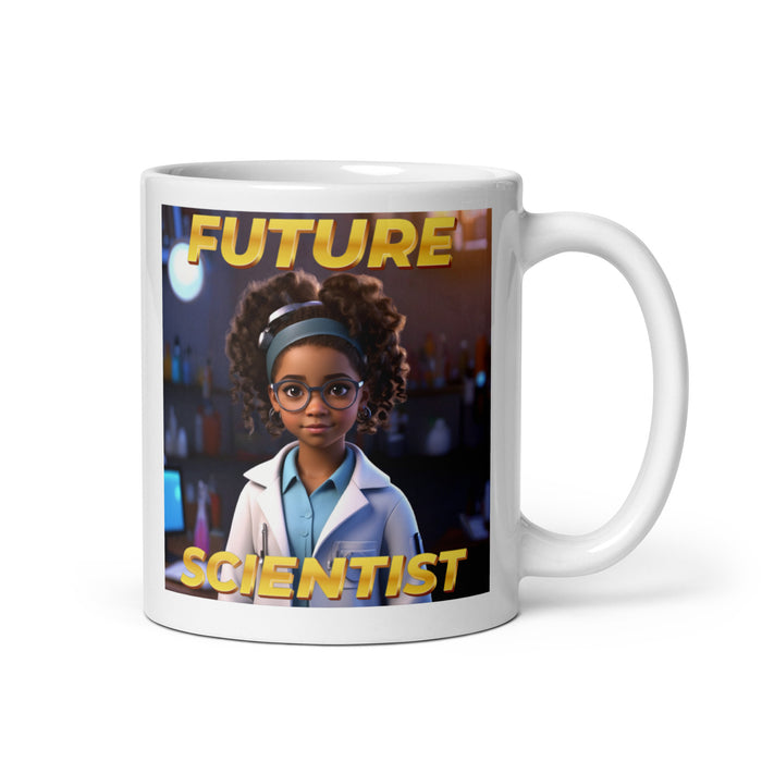 Future Scientist 3 - White Glossy Mug - 10830501