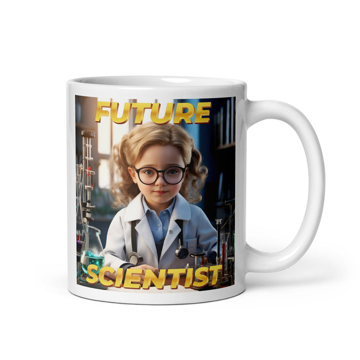 Future Scientist 2 - White Glossy Mug - 10820501