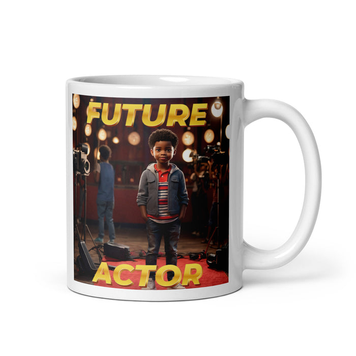 Future Actor 2 - White Glossy Mug - 10920501