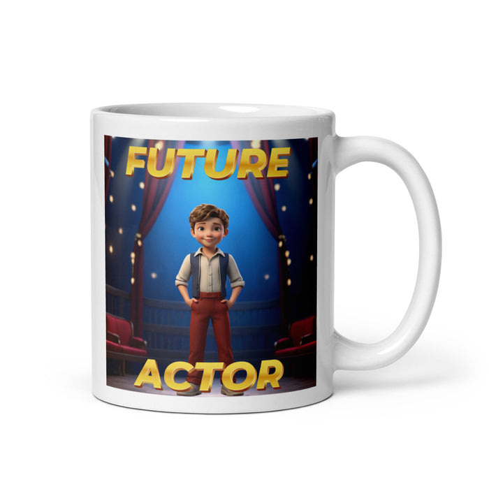 Future Actor - White Glossy Mug - 10910501