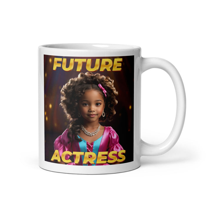 Future Actress 2 - White Glossy Mug - 11020501