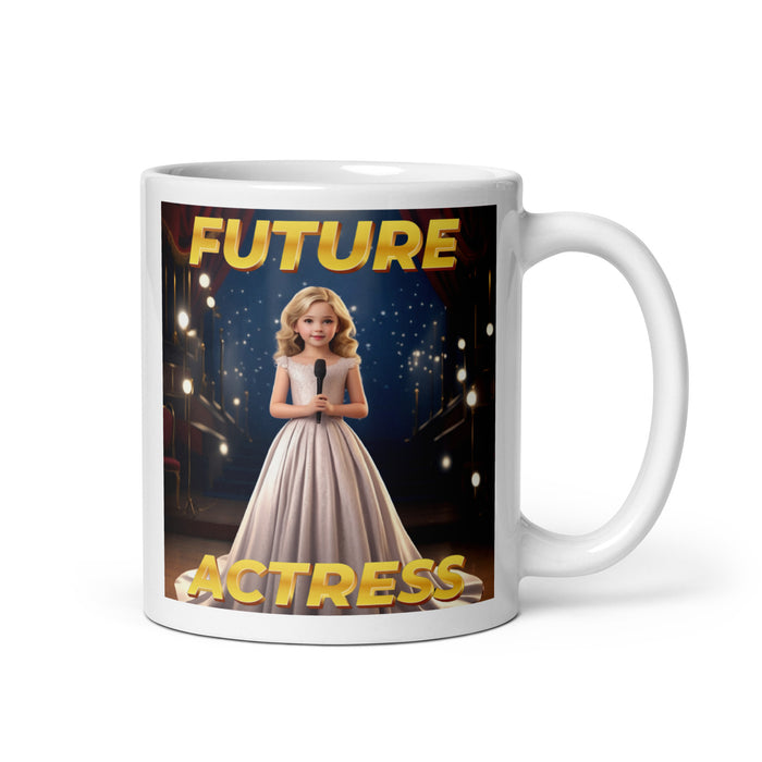 Future Actress - White Glossy Mug - 11010501