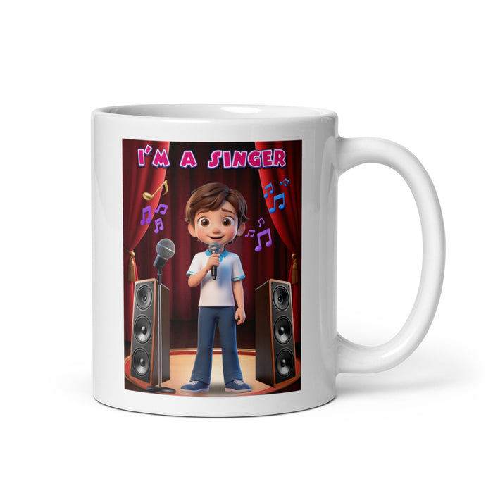 I'm a singer 2 - White Glossy Mug - 20910501