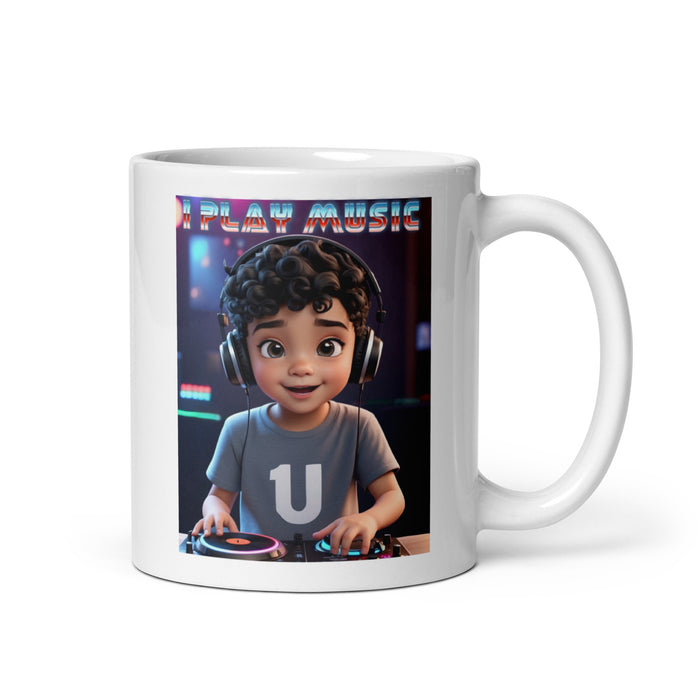 I play music 2 - White Glossy Mug - 20410501