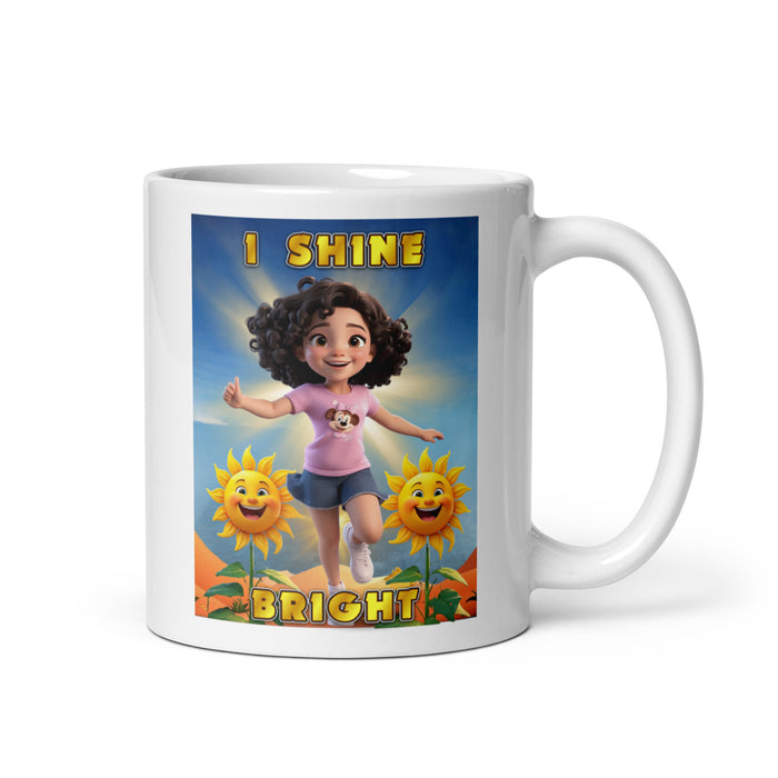 I shine bright - White Glossy Mug - 20210501