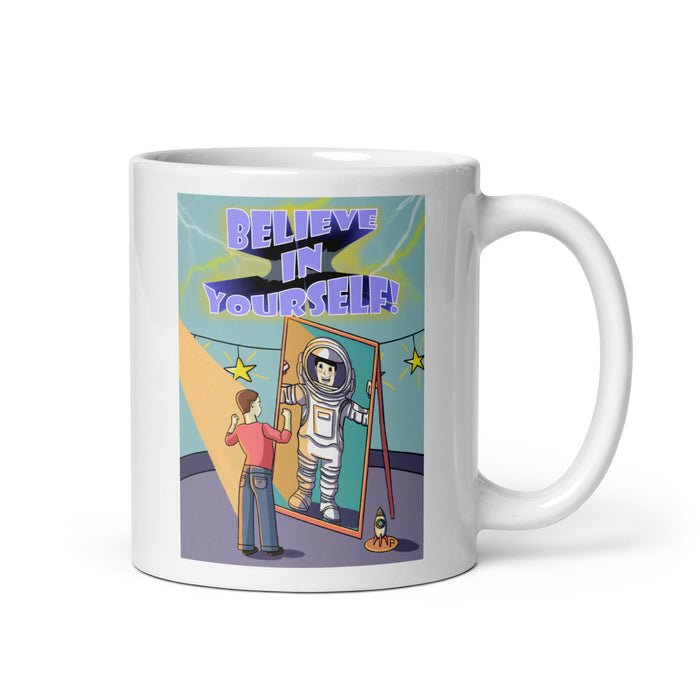 Believe in yourself - White Glossy Mug - 30210501