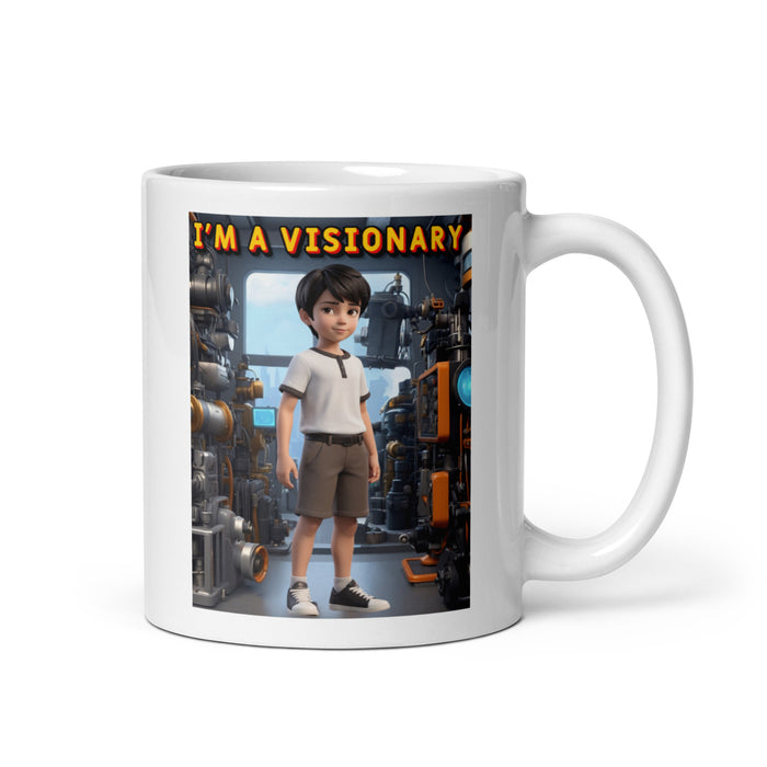 I'm a visionary - White Glossy Mug - 50810501