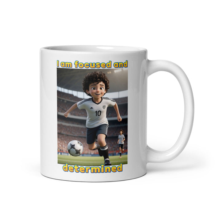 I am focused and determined - White Glossy Mug - 50310501