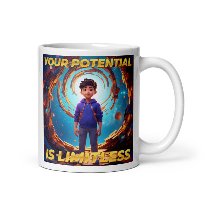 Your potential is limitless - White Glossy Mug - 60210501