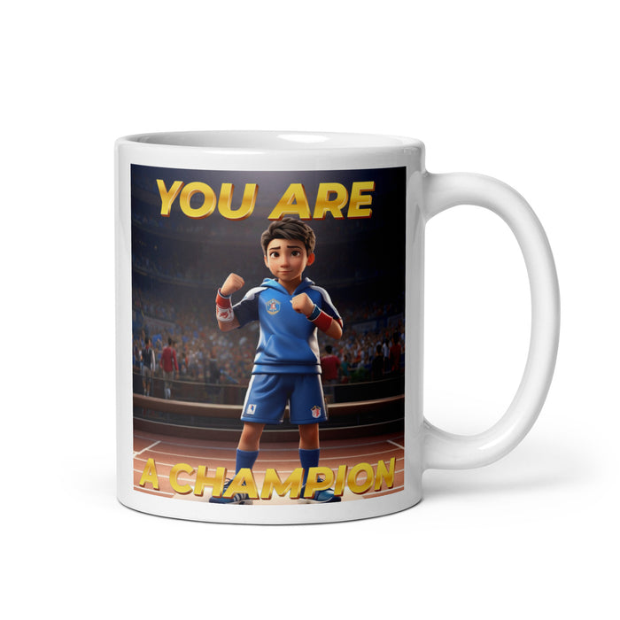 You are a champion - White Glossy Mug - 60110501