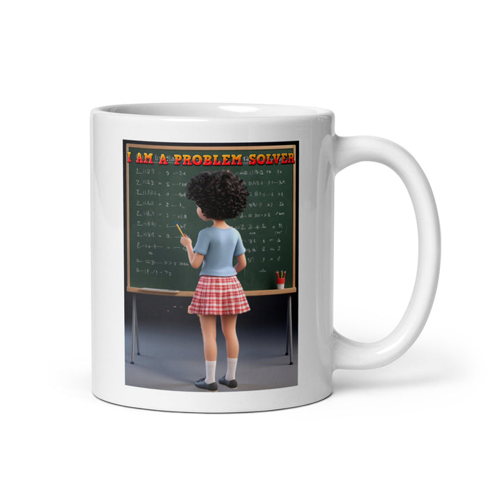 I am a problem solver - White Glossy Mug - 70110501