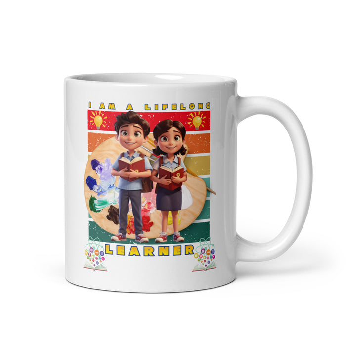 I am a lifelong learner - White Glossy Mug - 70210501