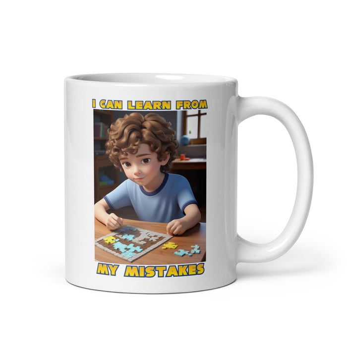 I can learn from my mistakes - White Glossy Mug - 80610501