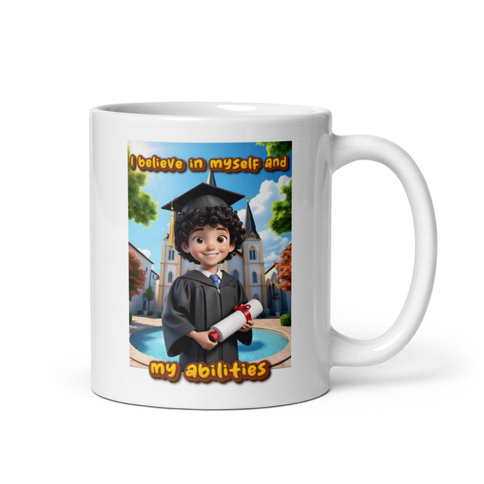 I believe in myself and my abilities - White Glossy Mug - 80210501