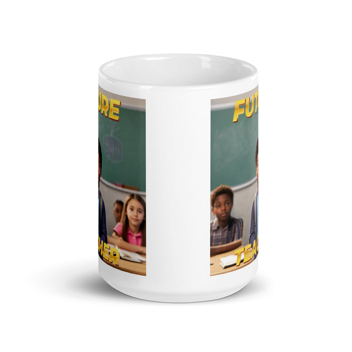 Future Teacher 4 - White Glossy Mug - 10340501