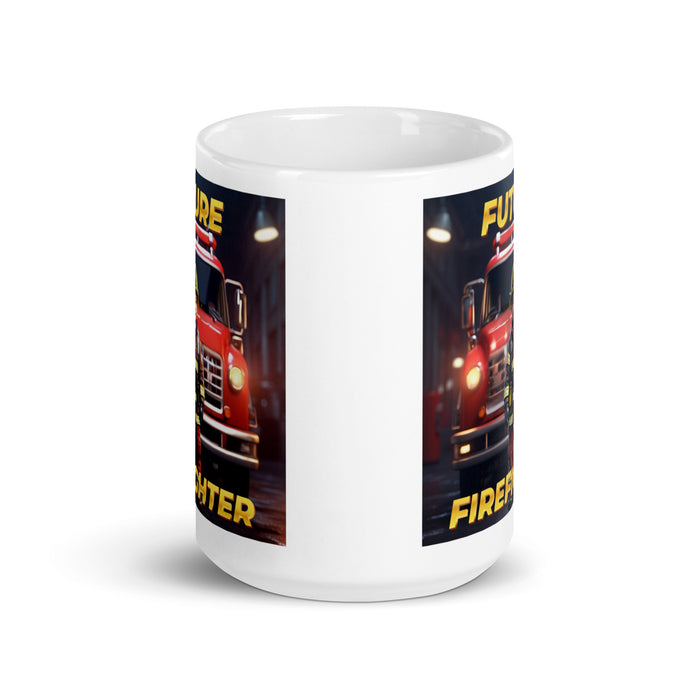 Future Firefighter - White Glossy Mug - 10110501