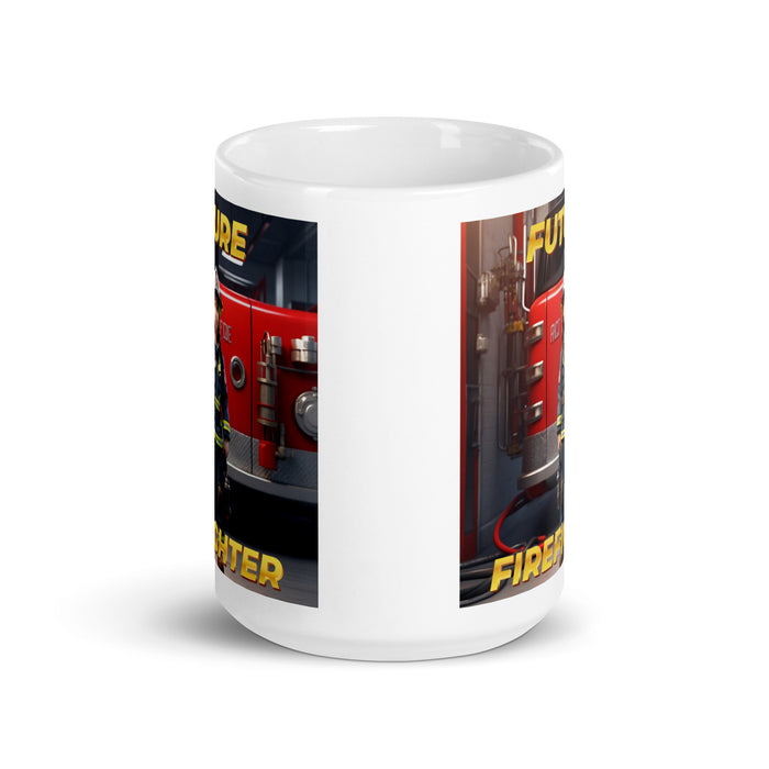 Future Firefighter 2 - White Glossy Mug - 10120501