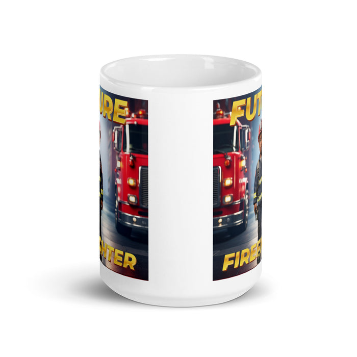 Future Firefighter 4 - White Glossy Mug - 10140501