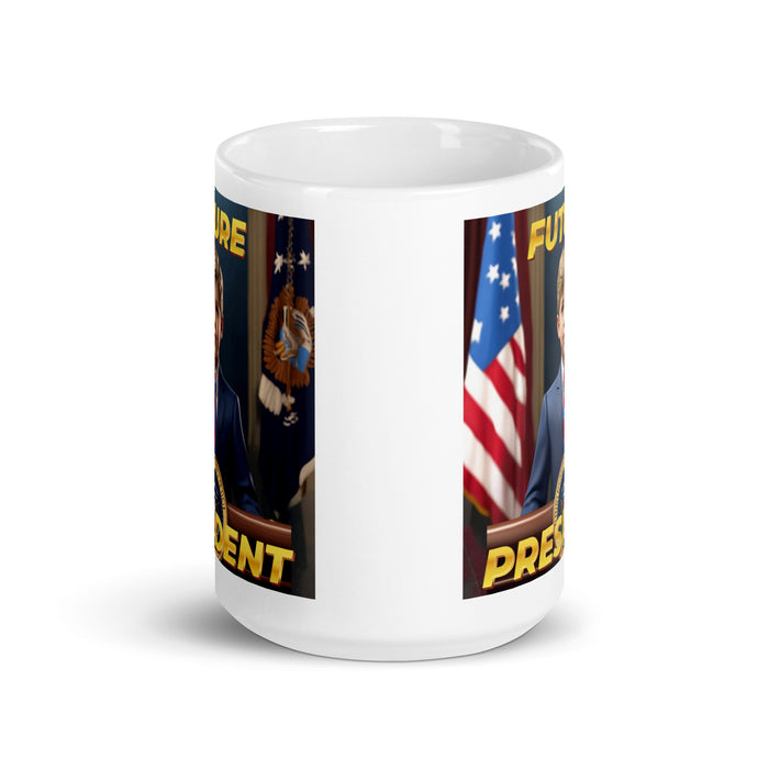 Future President - White Glossy Mug - 10410501