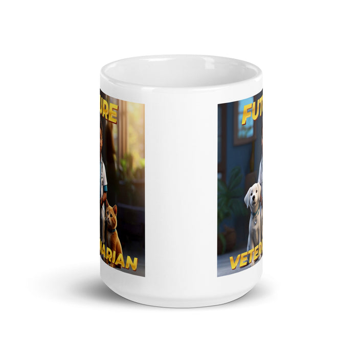 Future Veterinarian 4 - White Glossy Mug - 10640501