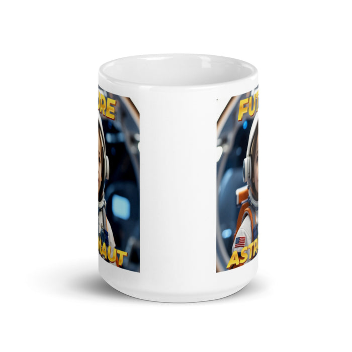 Future Astronaut 2 - White Glossy Mug - 10720501