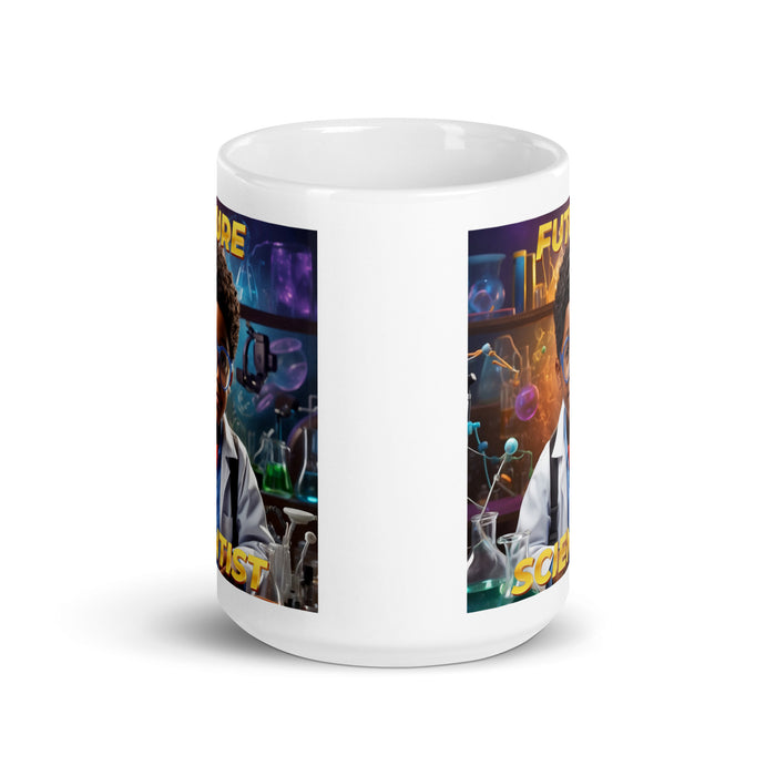 Future Scientist 4 - White Glossy Mug - 10840501