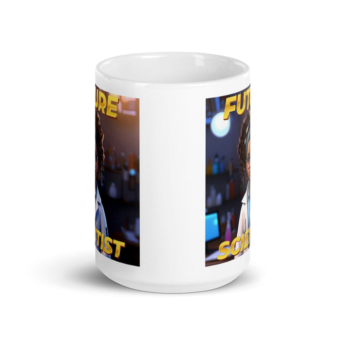 Future Scientist 3 - White Glossy Mug - 10830501