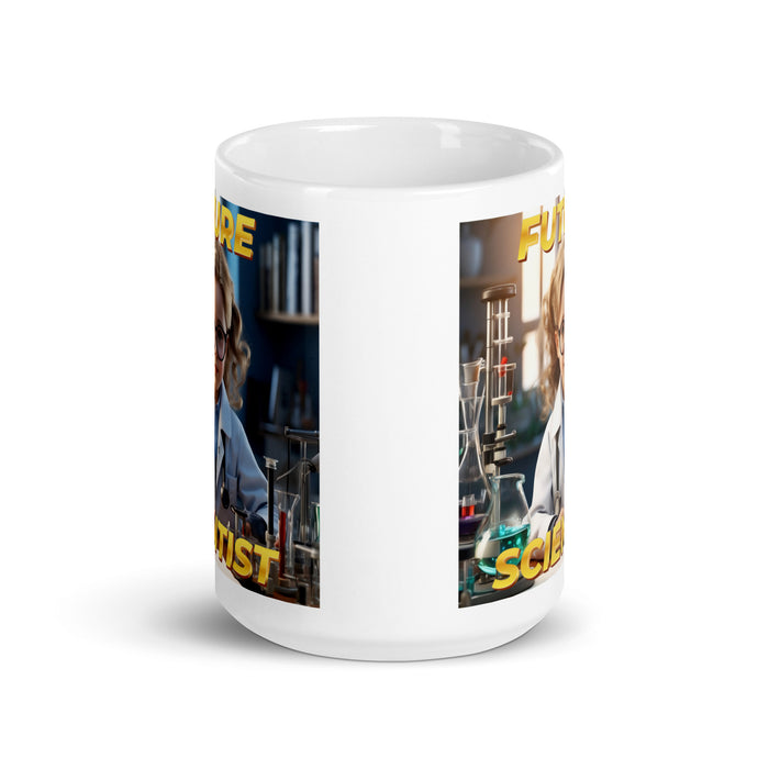 Future Scientist 2 - White Glossy Mug - 10820501