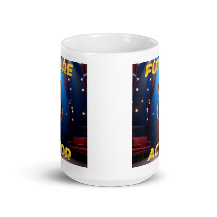 Future Actor - White Glossy Mug - 10910501