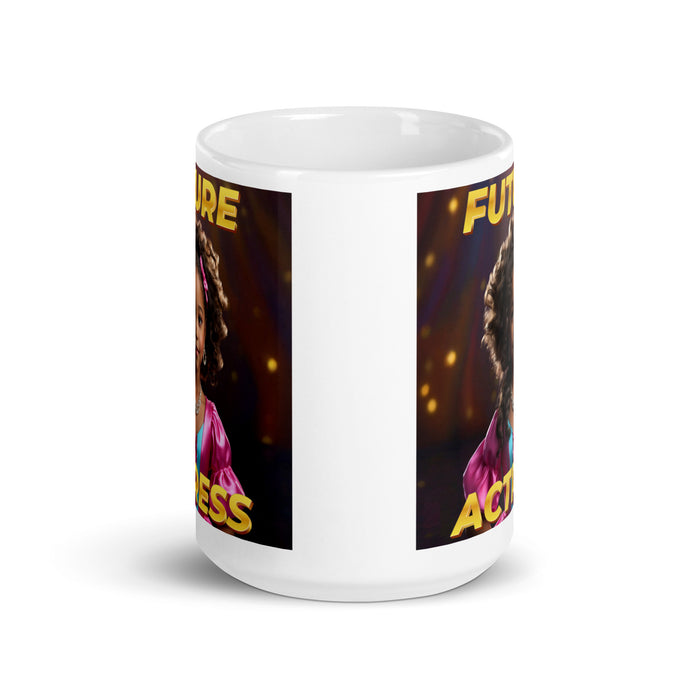 Future Actress 2 - White Glossy Mug - 11020501