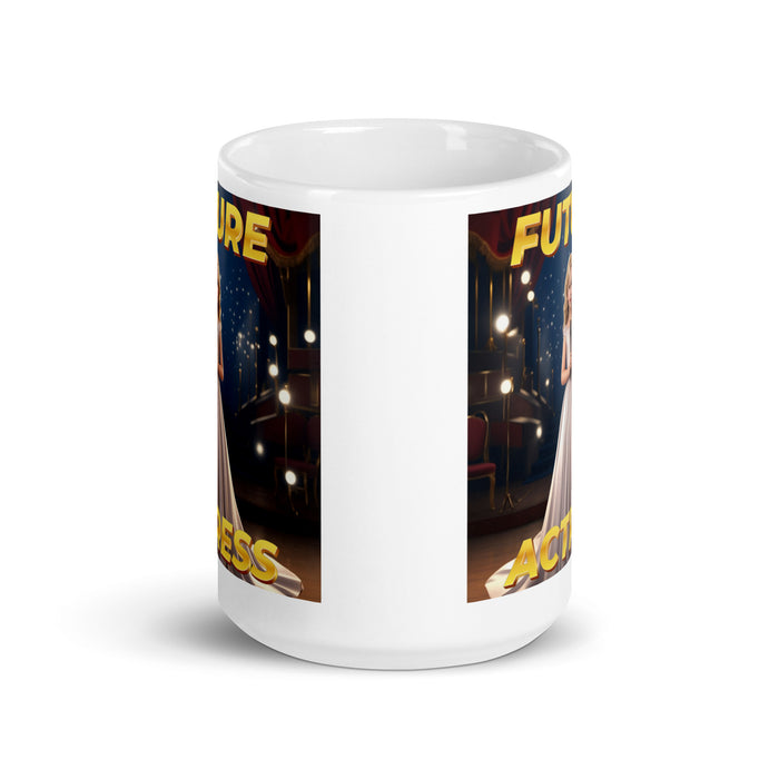 Future Actress - White Glossy Mug - 11010501