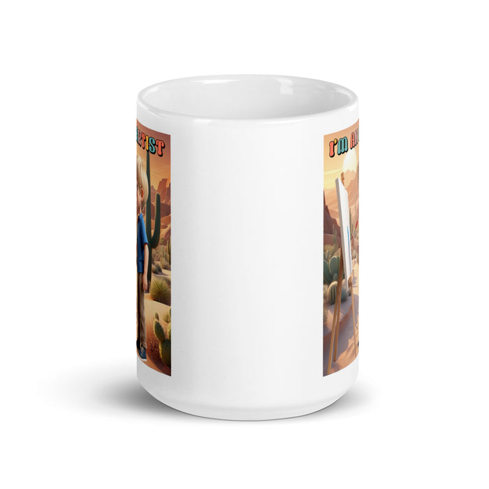 I'm an artist 2 - White Glossy Mug - 20610501