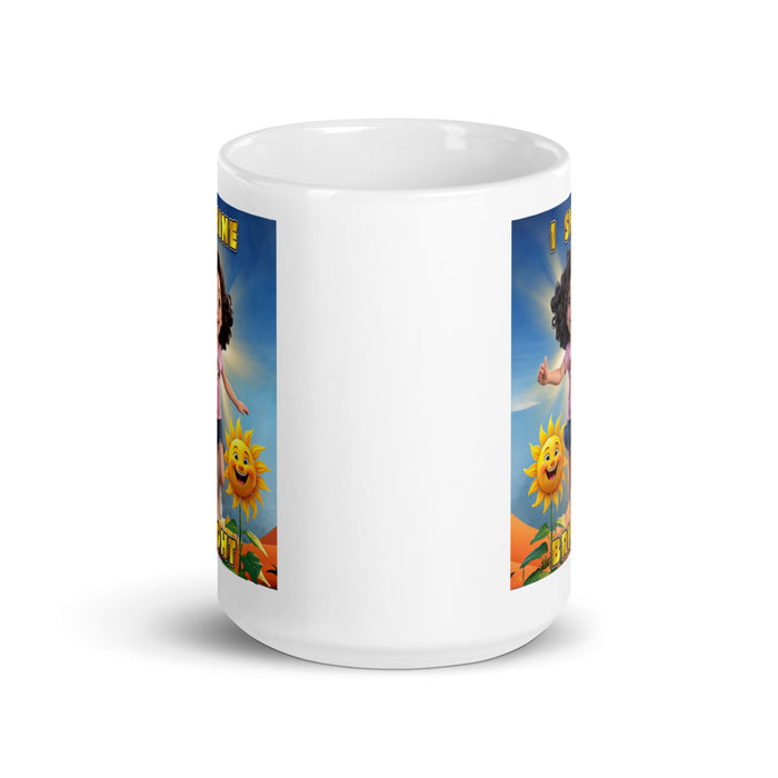 I shine bright - White Glossy Mug - 20210501