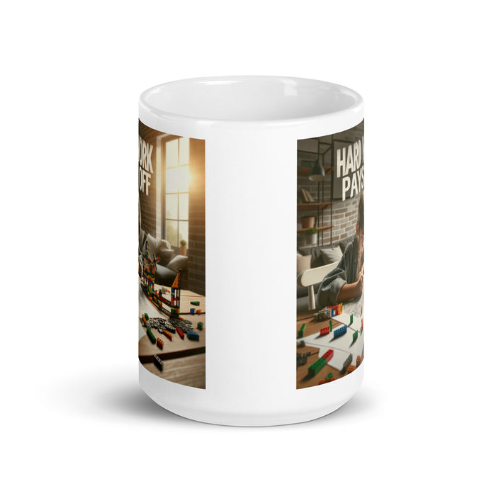 Hard work pays off 3 - White Glossy Mug - 30830501