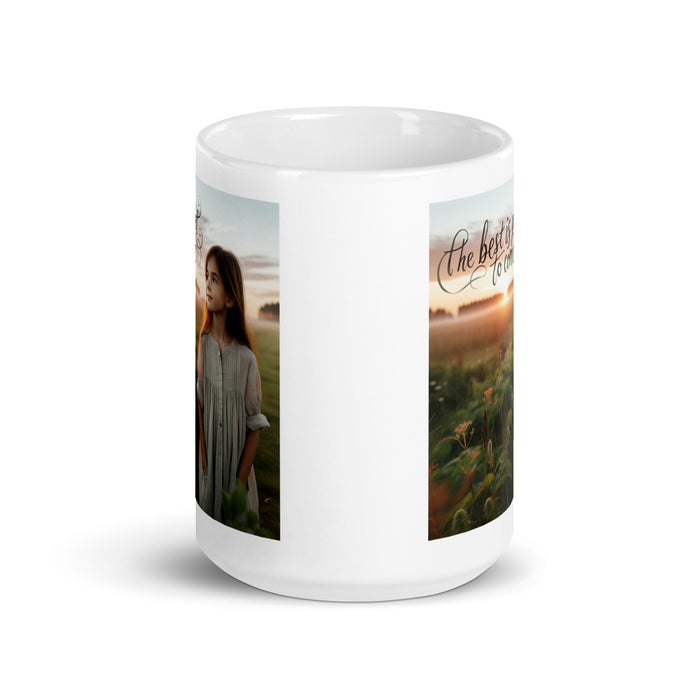 The best is yet to come 3 - White Glossy Mug - 30630501