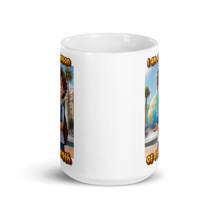 I am a beacon of strength - White Glossy Mug - 50610501