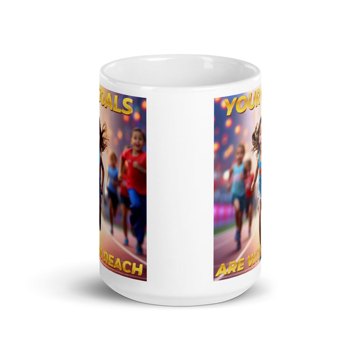 Your goals are within reach - White Glossy Mug - 60310501