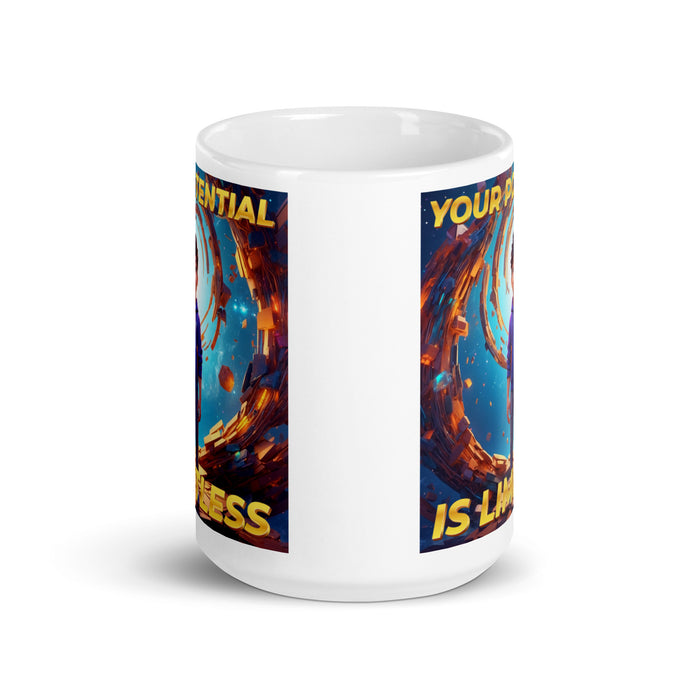 Your potential is limitless - White Glossy Mug - 60210501