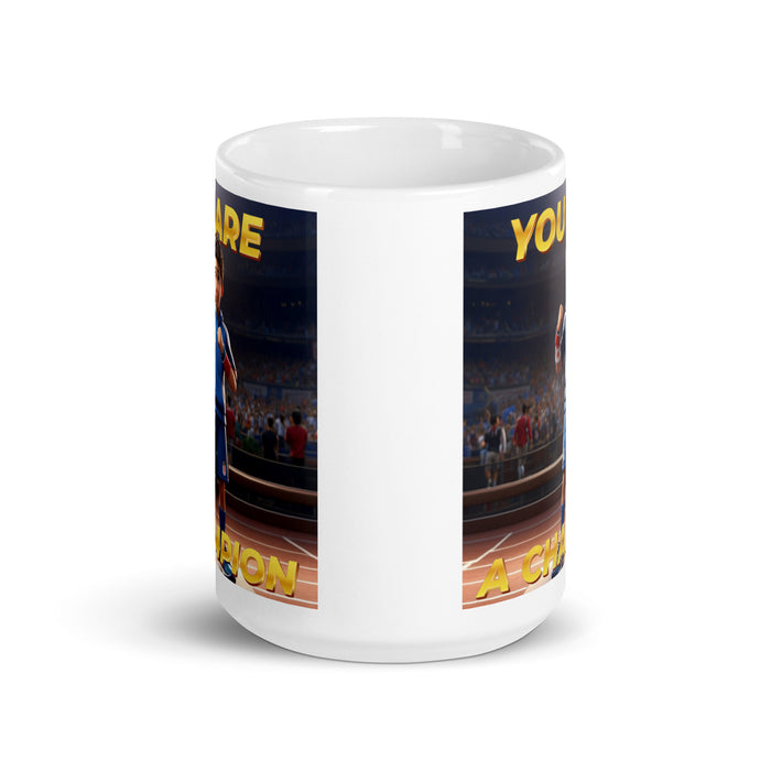 You are a champion - White Glossy Mug - 60110501