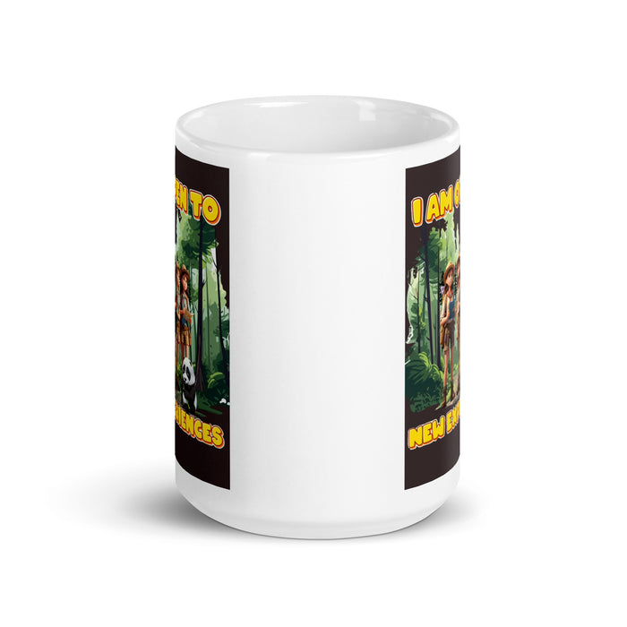 I am open to new experiences - White Glossy Mug - 70510501