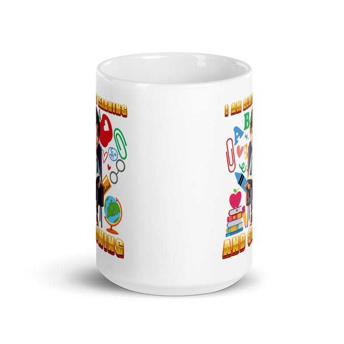 I am always learning and growing - White Glossy Mug - 70310501