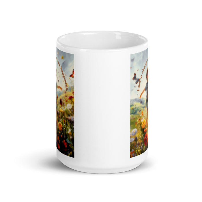 I am in charge of my own happiness 3 - White Glossy Mug - 80730501