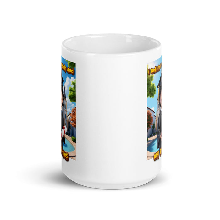 I believe in myself and my abilities - White Glossy Mug - 80210501